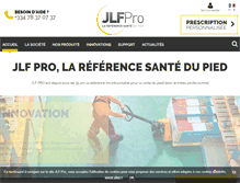 Tablet Screenshot of jlf-pro.com